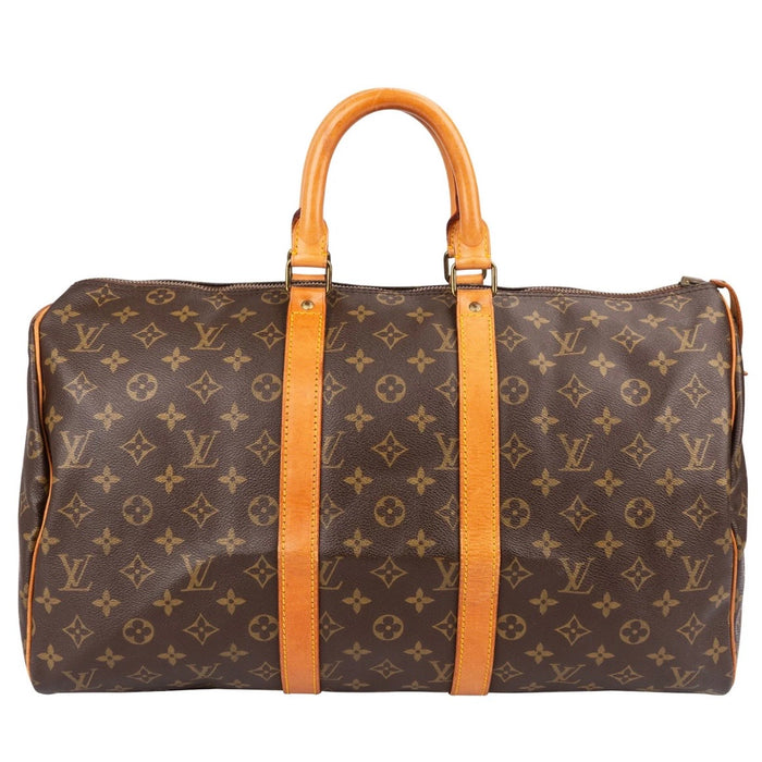 Louis Vuitton Monogram Canvas Keepall 45 Travel Bag