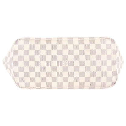 Louis Vuitton Damier Azur Neverfull MM Shopper Bag