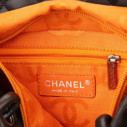 Chanel Quilted Lambskin Chambon Handbag