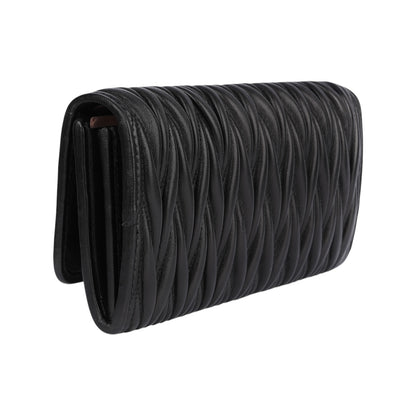 Miu Miu Quilted Leather Wallet
