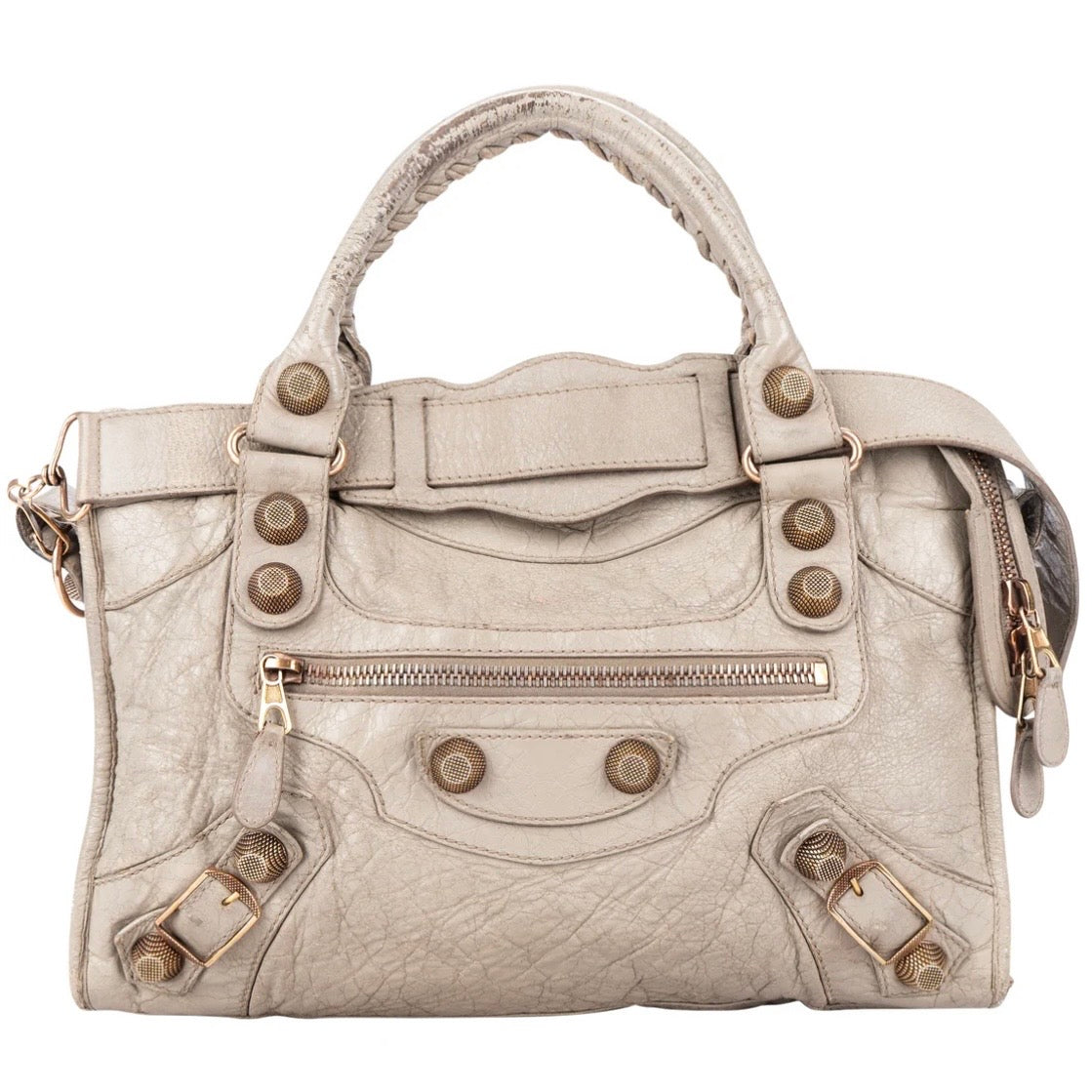 Balenciaga Leather The City Handbag