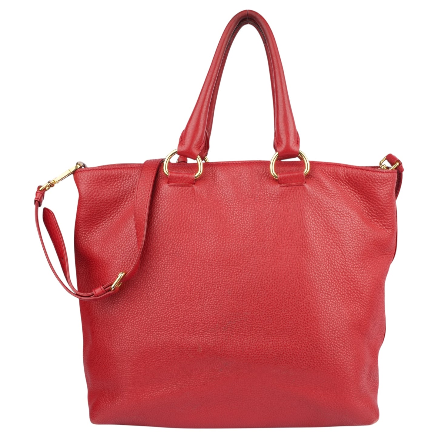 Prada Vitello Daino Leather Handbag
