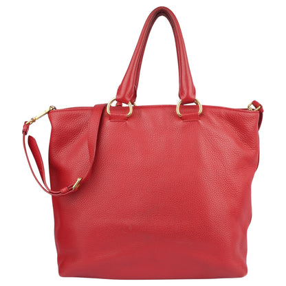 Prada Vitello Daino Leather Handbag