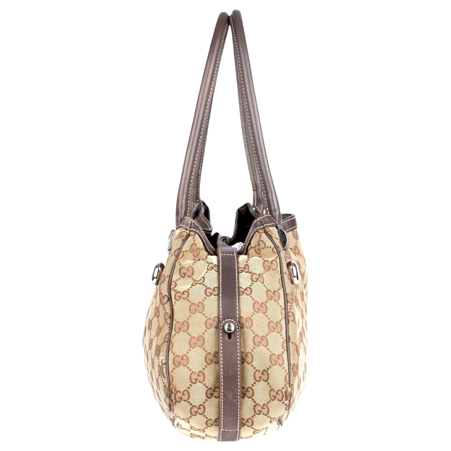 Gucci GG Monogram Sherry Line Tote Bag