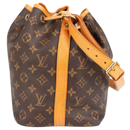 Louis Vuitton Monogram Canvas Sac Noé Petit Shoulder Bag