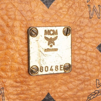 MCM Monogram Visetos Boston Handbag