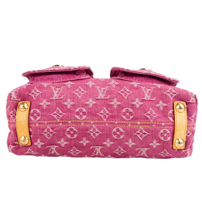 Louis Vuitton Monogram Denim Baggy PM Shoulder Bag
