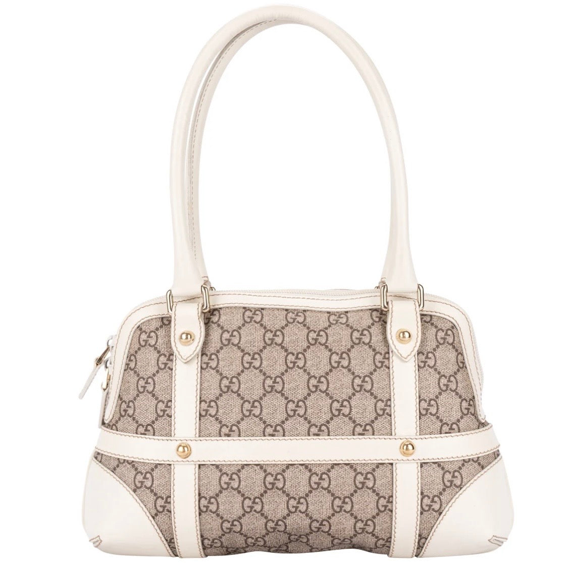 Gucci Monogram Supreme Shoulder Bag