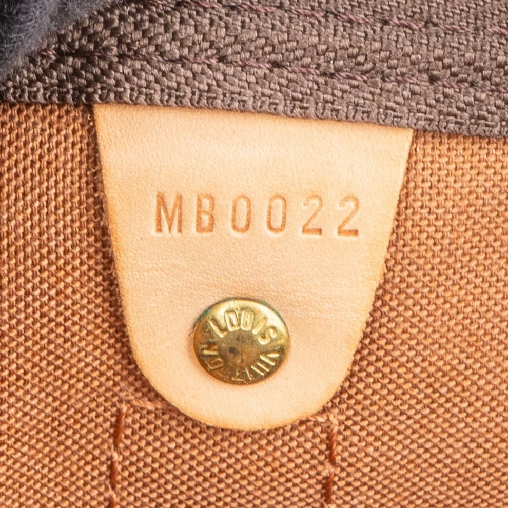Louis Vuitton Monogram Canvas Keepall 55 Shoulder Travel Bag