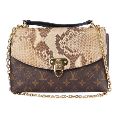 Louis Vuitton Saint-Placide Python Shoulder Bag