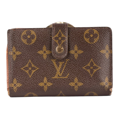 Louis Vuitton Canvas Monogram Clip Wallet