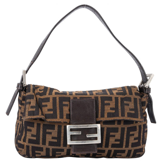 Fendi FF Monogram Baguette Handbag
