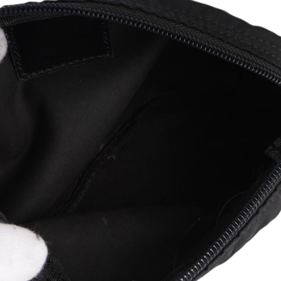 Prada Black Nylon Pouch