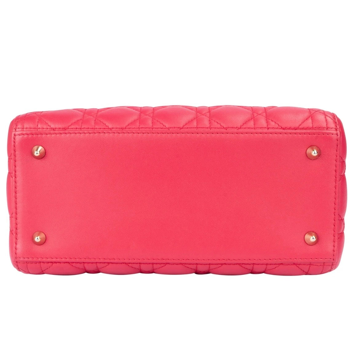 Christian Dior Quilted Leather Lady Dior Handbag