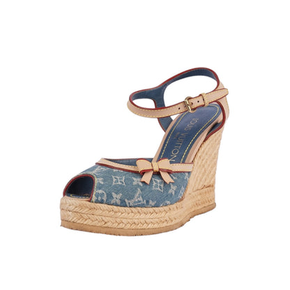 Louis Vuitton Denim Espadrille