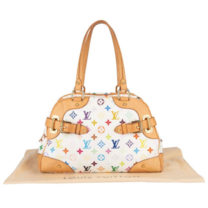 Louis Vuitton Monogram Canvas Murakami Multicolor Claudia Shoulder Bag