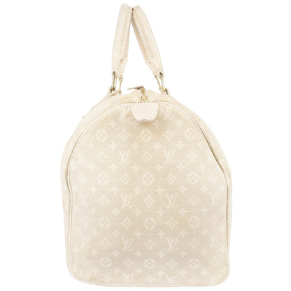 Louis Vuitton Mini Lin Monogram Speedy 30 Handbag