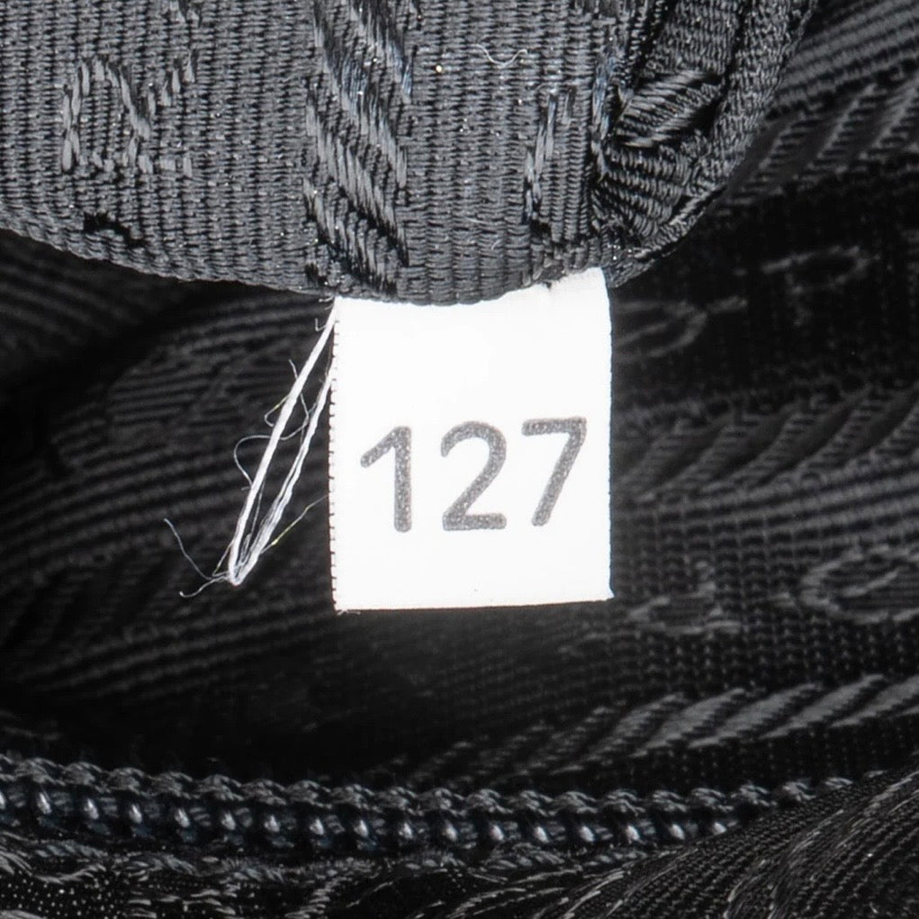 Prada Black Nylon Triangle Duffle Bag 55 Travel Bag