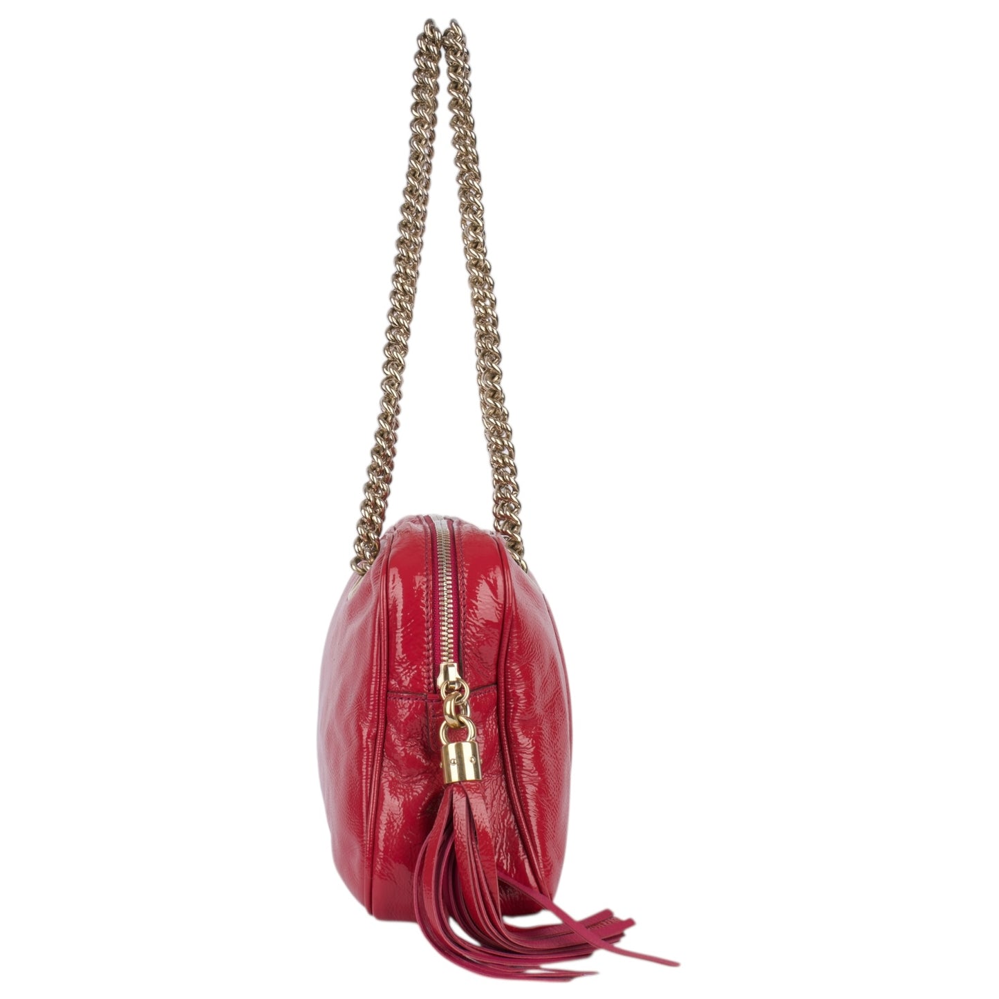 Gucci Soho Patent Leather Shoulder Bag
