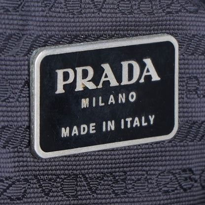 Prada Black Nylon Triangle Handbag