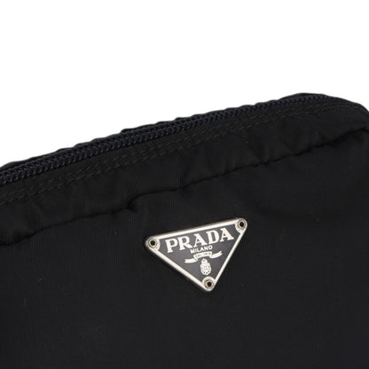 Prada Black Nylon Pouch