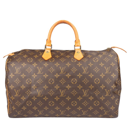 Louis Vuitton Canvas Monogram Speedy 40 Handbag