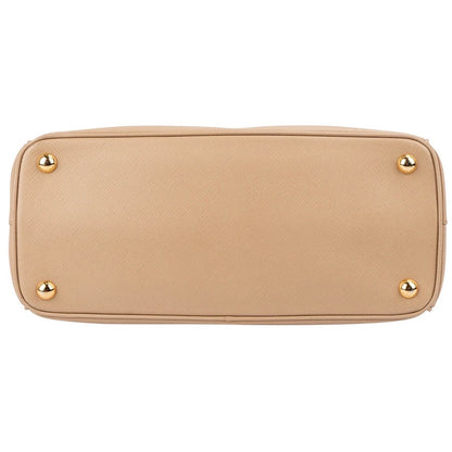 Prada Beige Saffiano
Leather Galleria Handbag