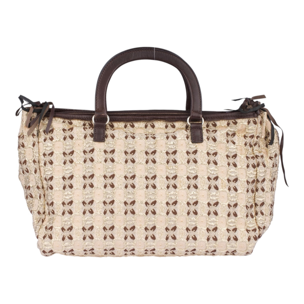 Prada Bow Cloquet Handbag