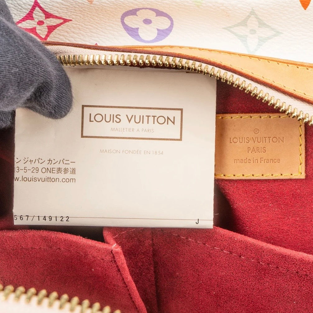 Louis Vuitton Monogram Canvas Murakami Multicolor Claudia Shoulder Bag