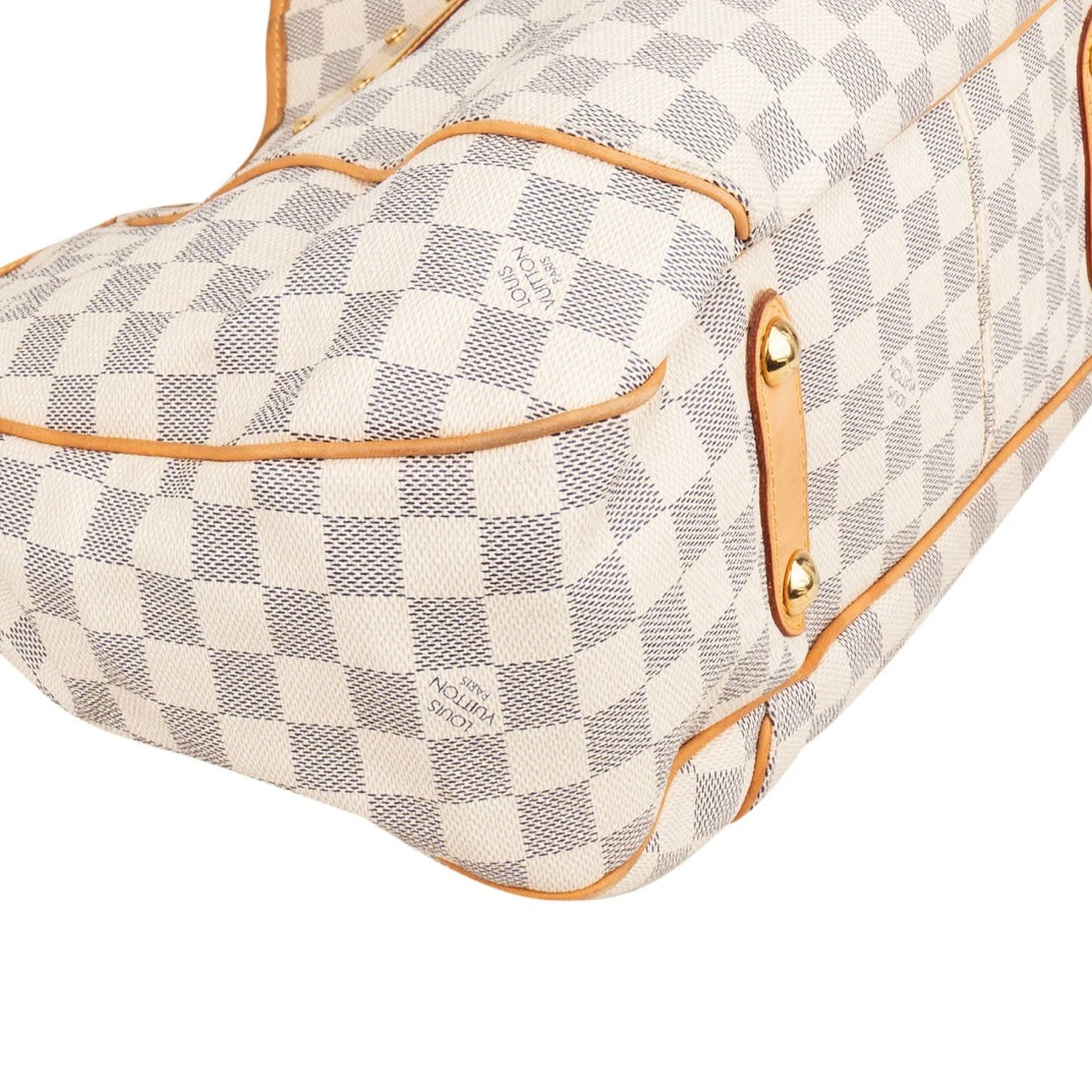Louis Vuitton Monogram Damier Azur Galliera PM Shoulder Bag