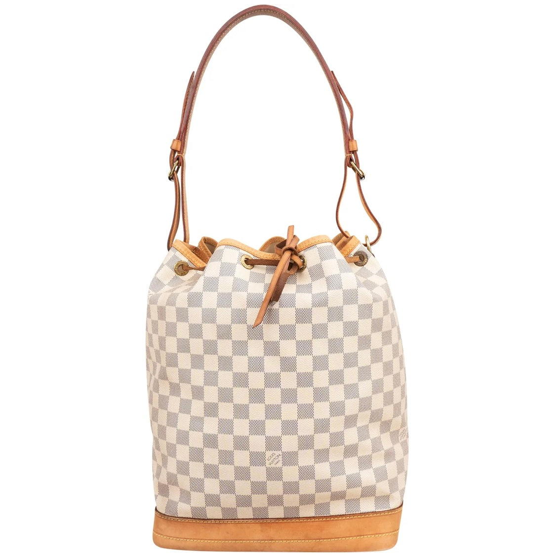 Louis Vuitton Monogram Damier Azur Canvas Sac Noé Grande Shoulder Bag