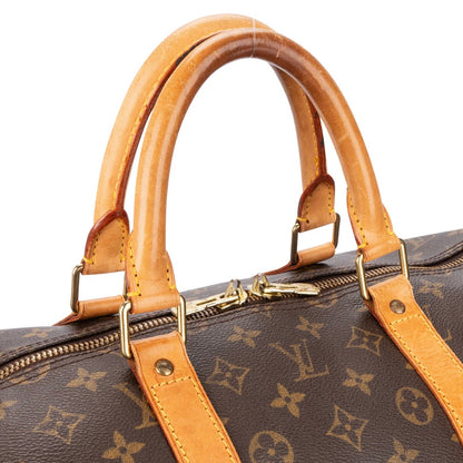 Louis Vuitton Canvas Monogram Keepall Bandouliere 55