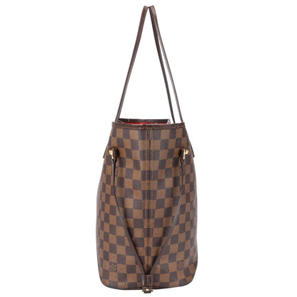 Louis Vuitton Damier Ebene Monogram Neverfull MM Shopper Bag