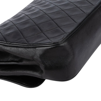 Chanel Quilted Lambskin 24K Gold Single Flap