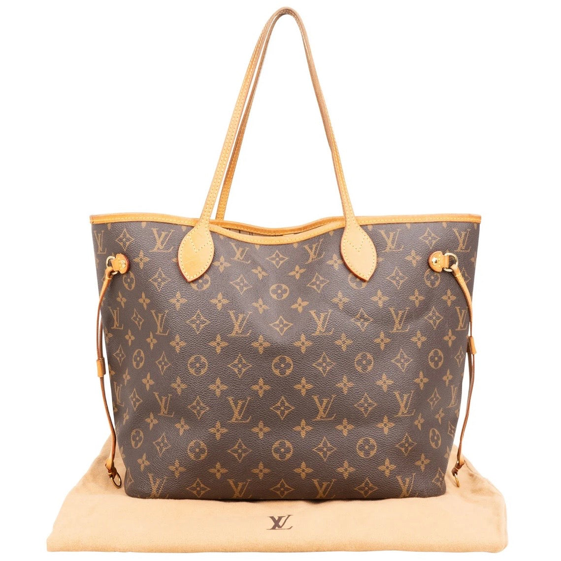 Louis Vuitton Monogram Canvas Neverfull MM Shoulder Bag