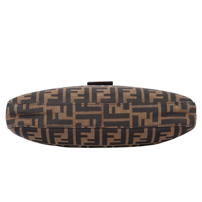 Fendi FF Monogram Baguette Shoulder Bag