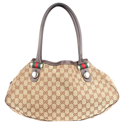 Gucci GG Monogram Sherry Line Tote Bag