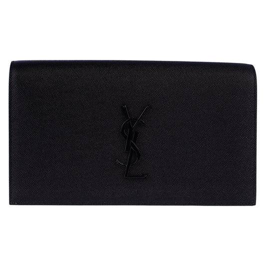 Yves Saint Laurent Leather Clutch