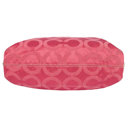 Coach Pink Monogram Handbag