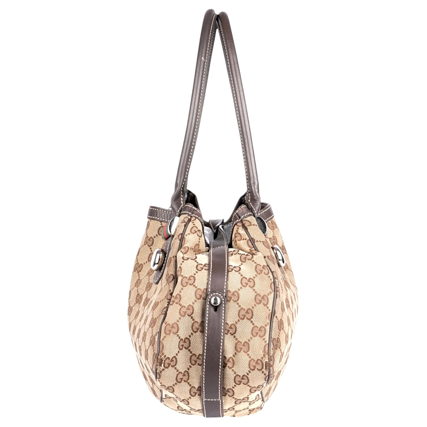 Gucci GG Monogram Sherry Line Tote Bag