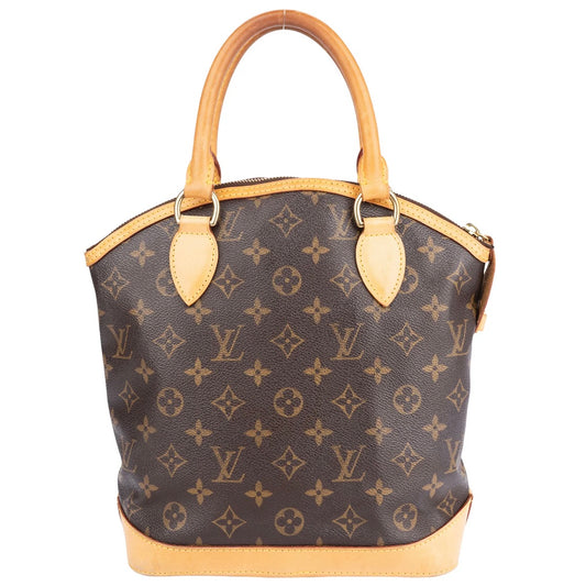 Louis Vuitton Canvas Monogram Lockit PM Vertical Handbag