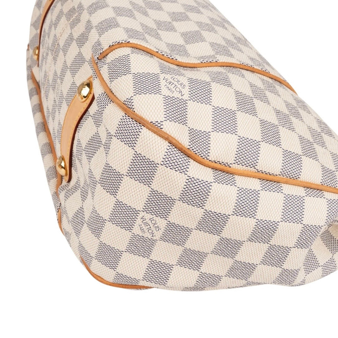 Louis Vuitton Monogram Damier Azur Galliera PM Shoulder Bag
