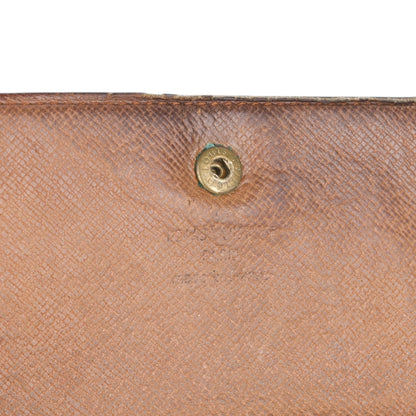 Louis Vuitton Canvas Monogram Sarah Wallet