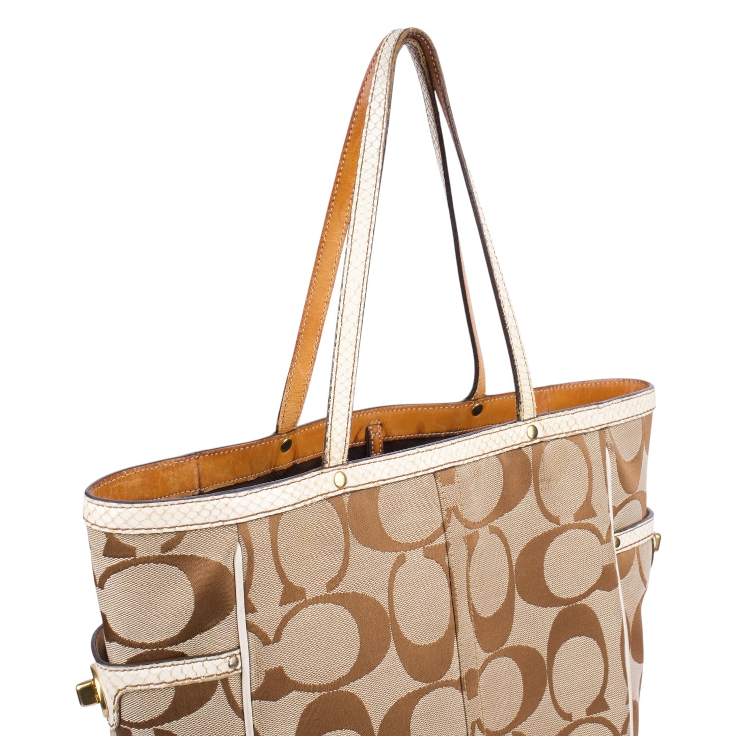 Coach Monogram Shoulder Bag