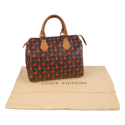 Louis Vuitton Canvas Monogram Limited Cherry Speedy 25