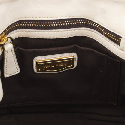 Miu Miu Quilted Leather Handbag