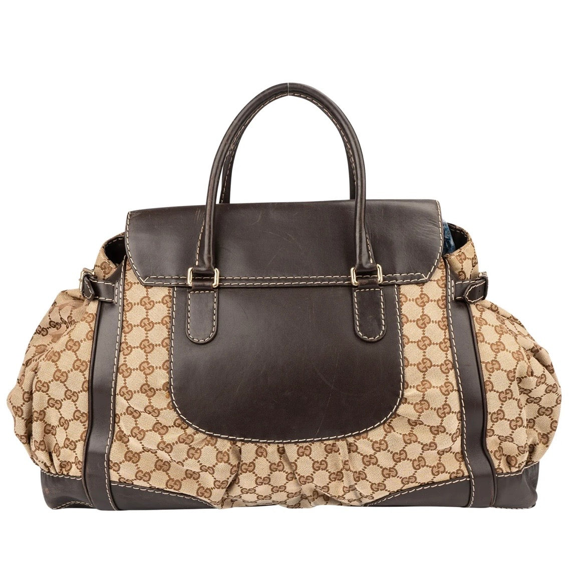 Gucci GG Monogram Big Ribbon Handbag