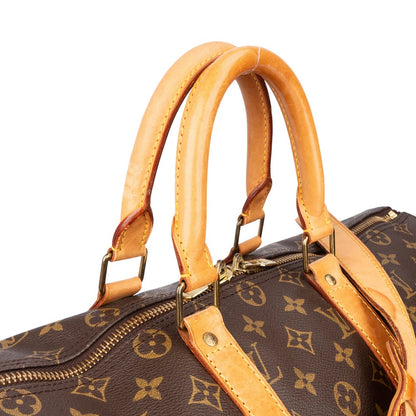 Louis Vuitton Canvas Monogram Keepall 45 Bandouliere