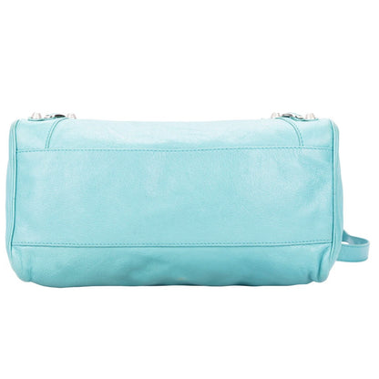 Balenciaga Blue Leather The City Handbag
