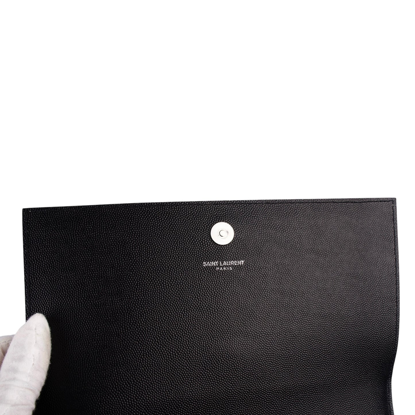 Yves Saint Laurent Leather Clutch